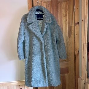 Lucky Brand teddy bear long coat